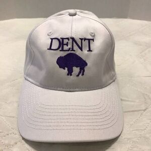DENT white Bison baseball hat‎